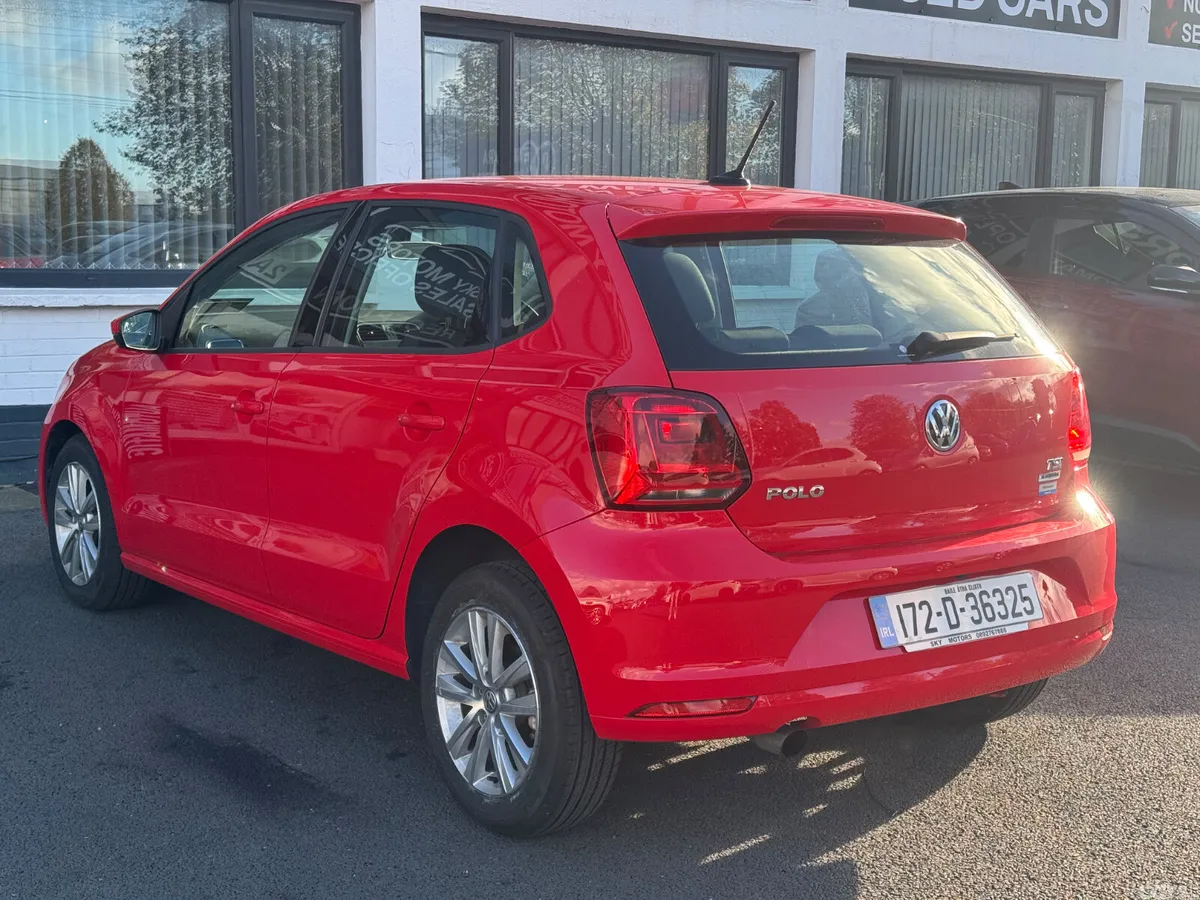 Volkswagen Polo Hatchback, Petrol, 2017, Red