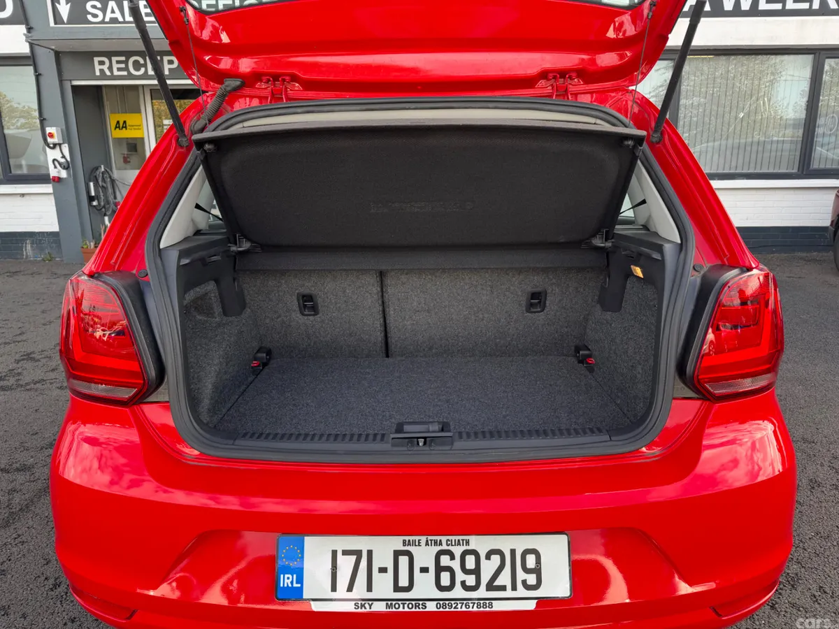Volkswagen Polo Hatchback, Petrol, 2017, Red