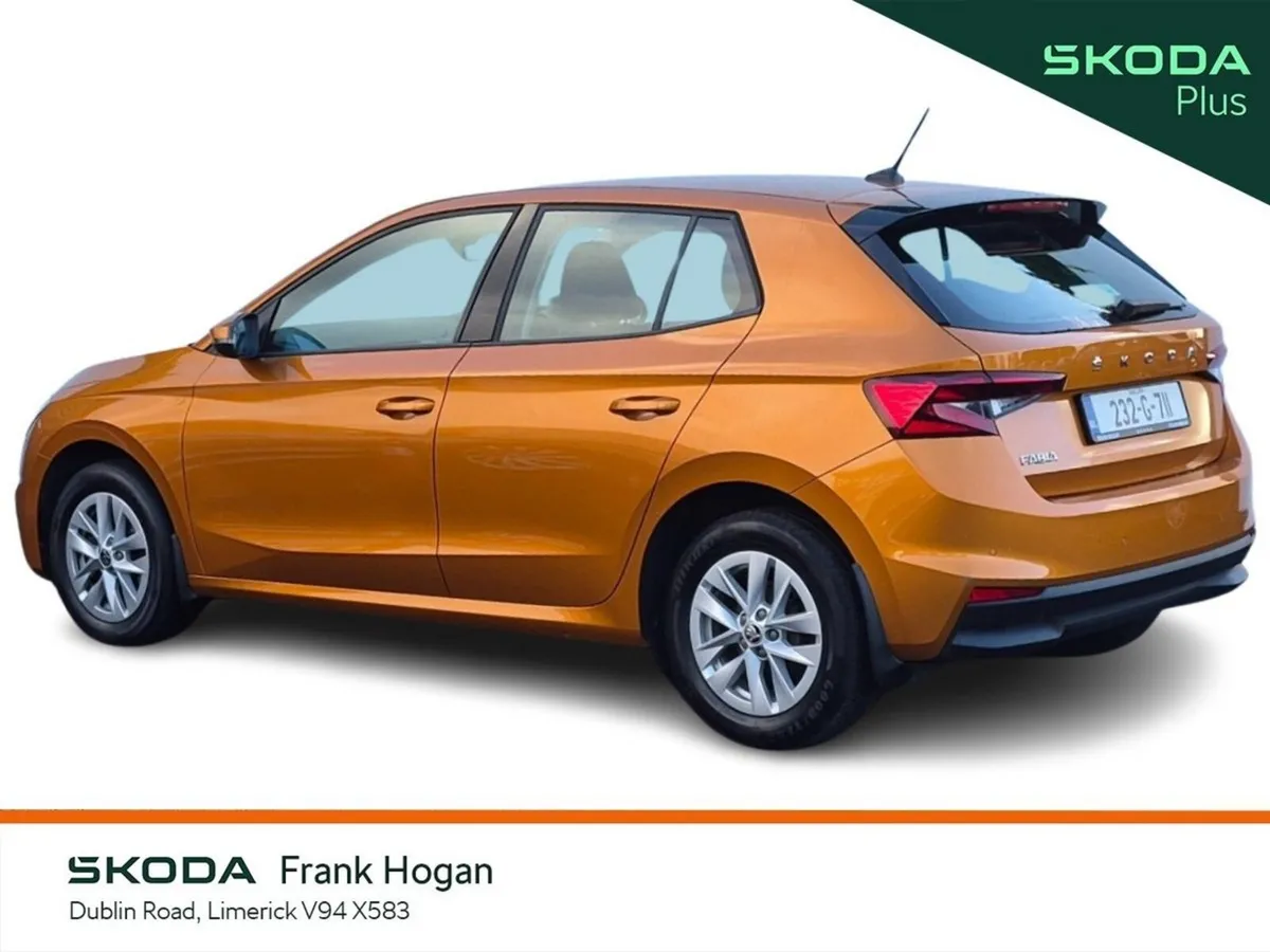 Skoda Fabia Hatchback, Petrol, 2023, Orange