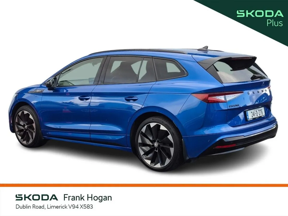 Skoda Enyaq Estate, Electric, 2024, Blue