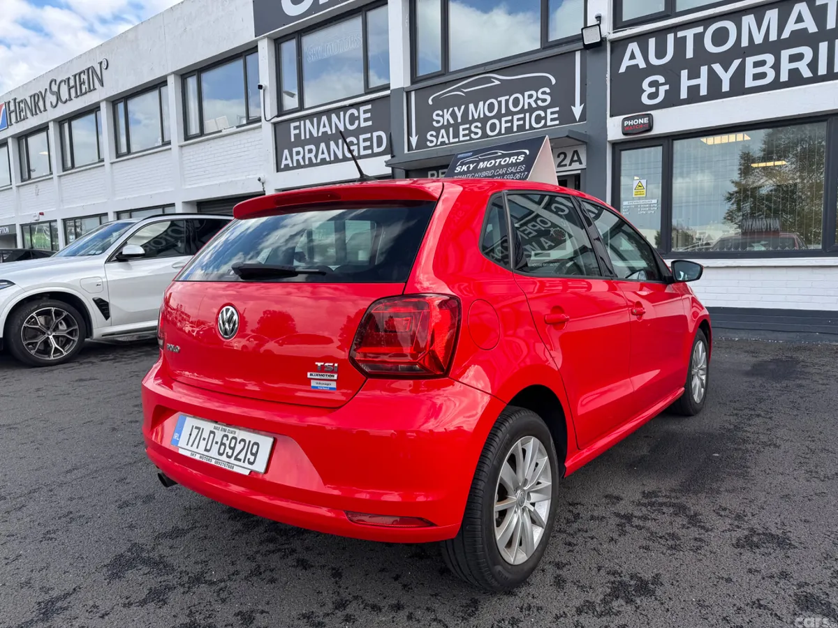 Volkswagen Polo Hatchback, Petrol, 2017, Red