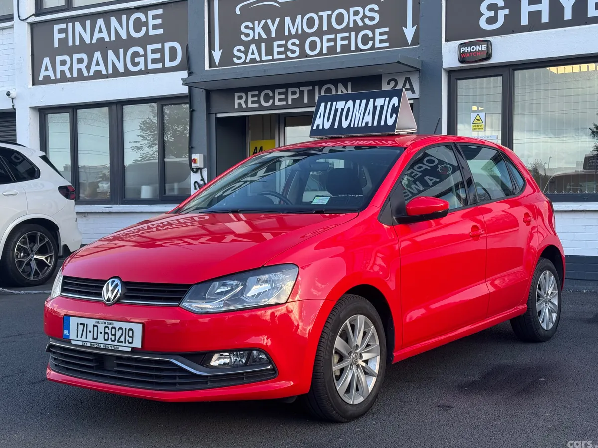 Volkswagen Polo Hatchback, Petrol, 2017, Red