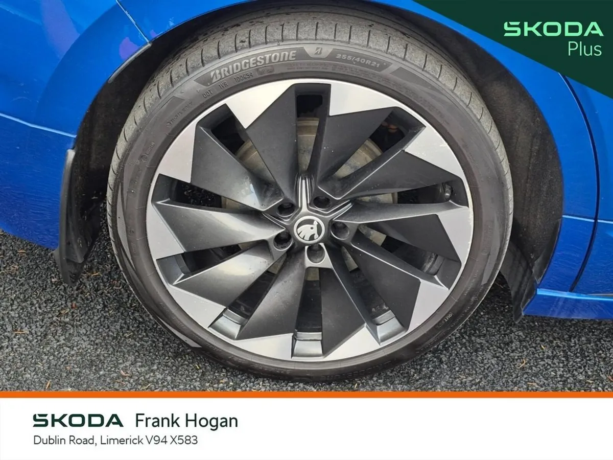 Skoda Enyaq Estate, Electric, 2024, Blue