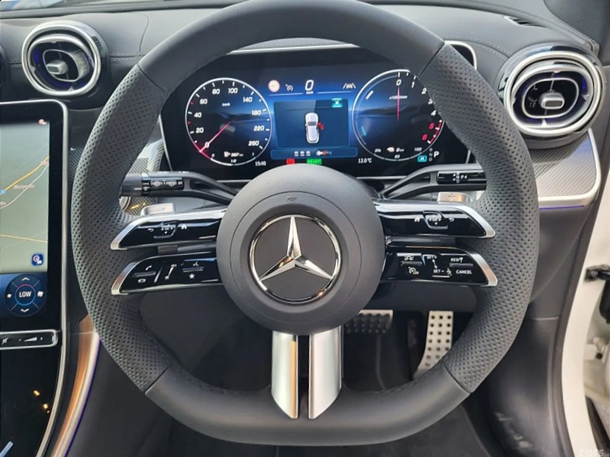 Mercedes-Benz GLC SUV, Diesel Plug-in Hybrid, 2027, White