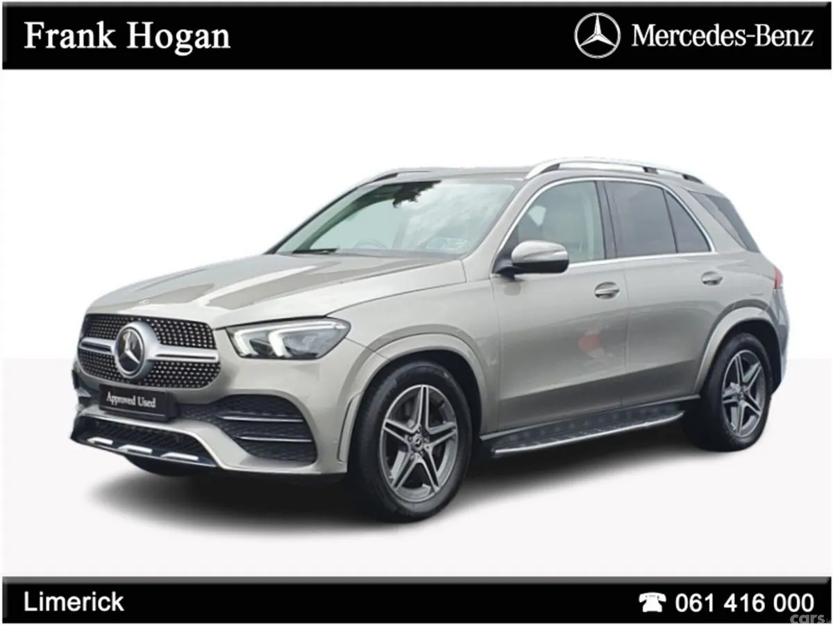 Mercedes-Benz GLE SUV, Diesel Plug-in Hybrid, 2022, Silver