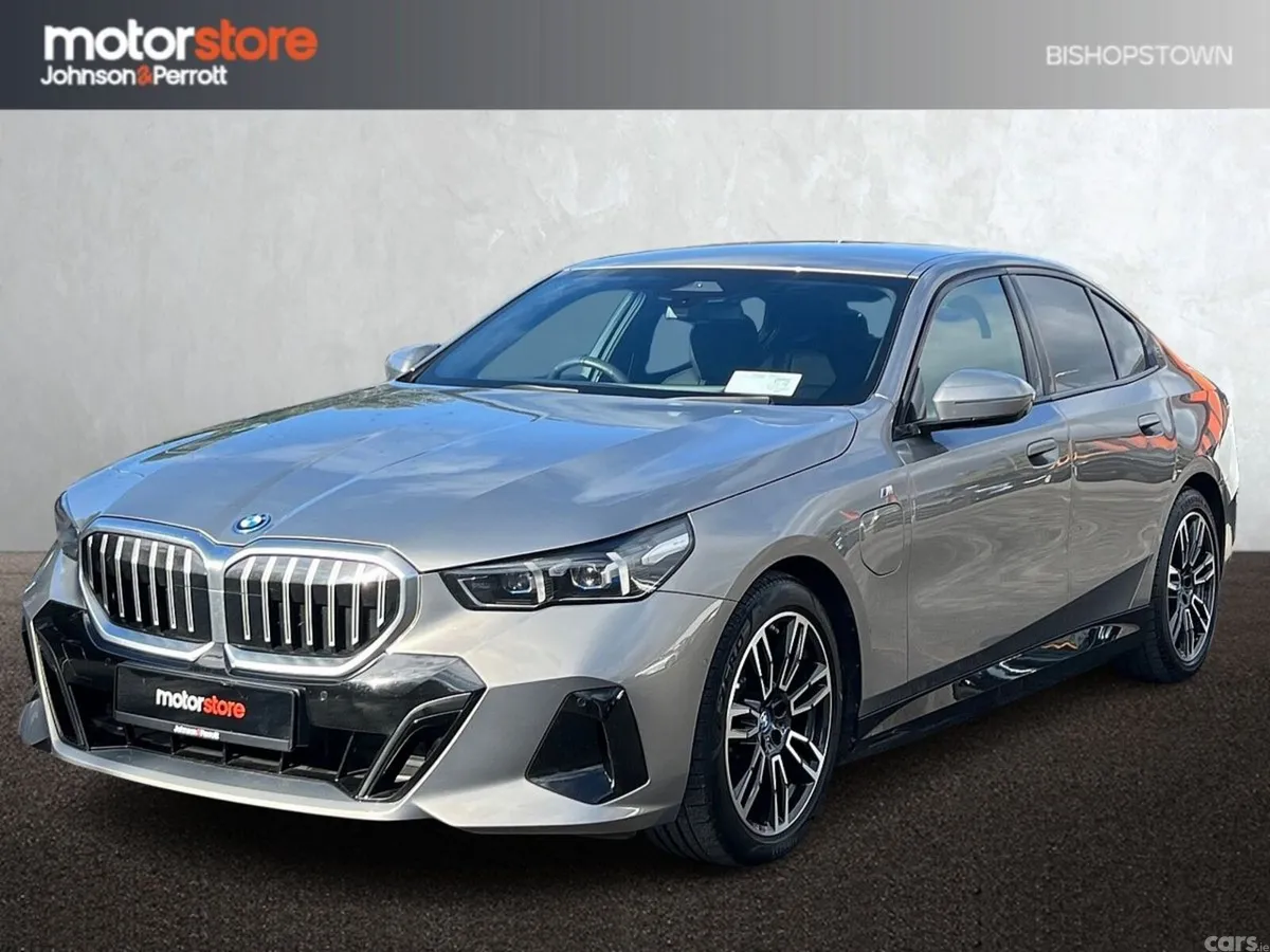 BMW 5-Series Saloon, Petrol Plug-in Hybrid, 2024, Grey