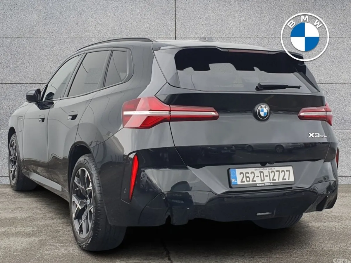 BMW X3 SUV, Petrol Plug-in Hybrid, 2026, Black