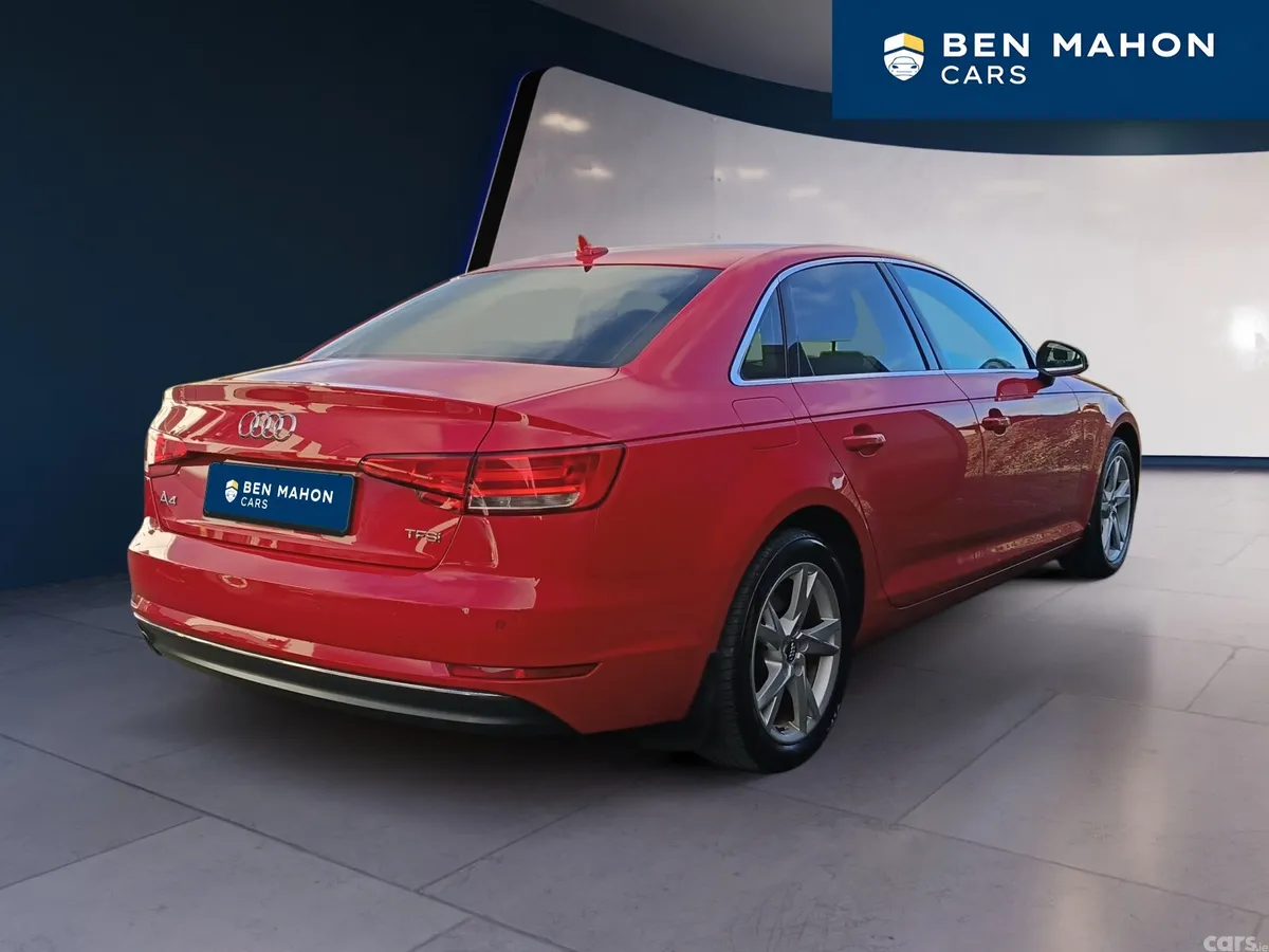 Audi A4 Saloon, Petrol, 2016, Red