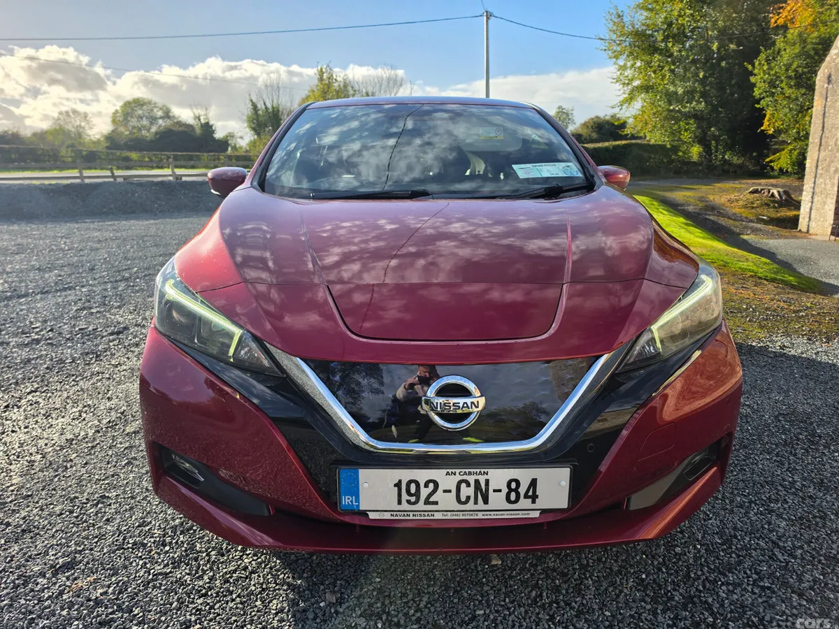 Nissan Leaf Hatchback, Electric, 2019, Red