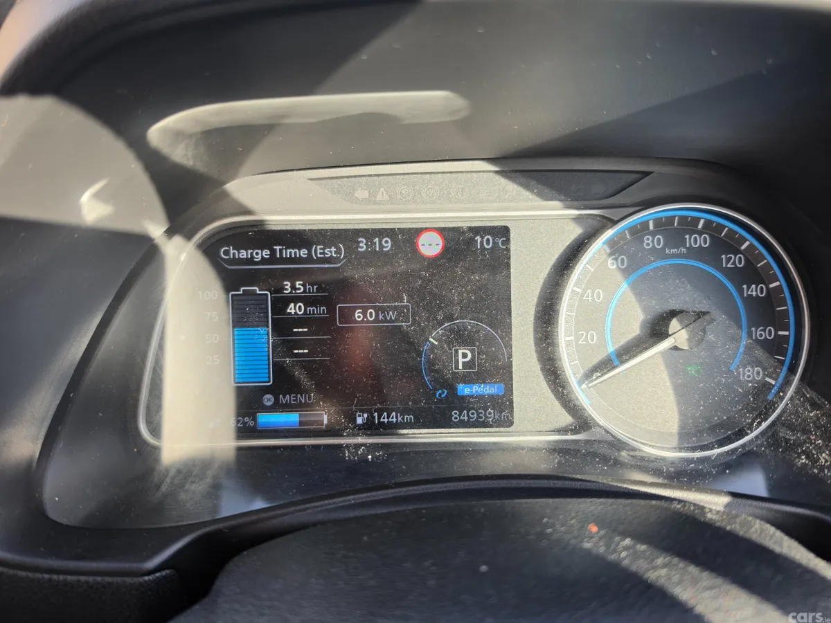 Nissan Leaf Hatchback, Electric, 2019, Red