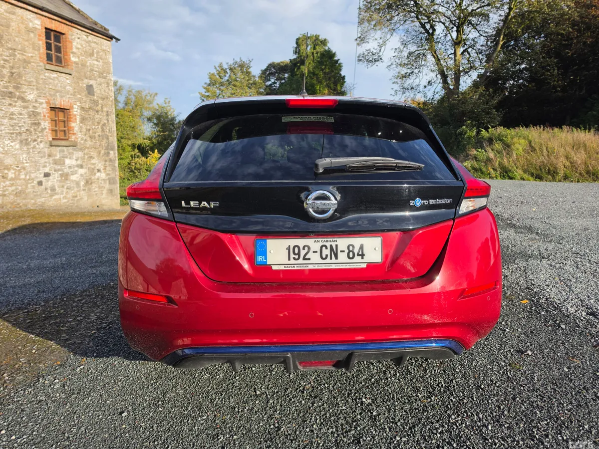 Nissan Leaf Hatchback, Electric, 2019, Red