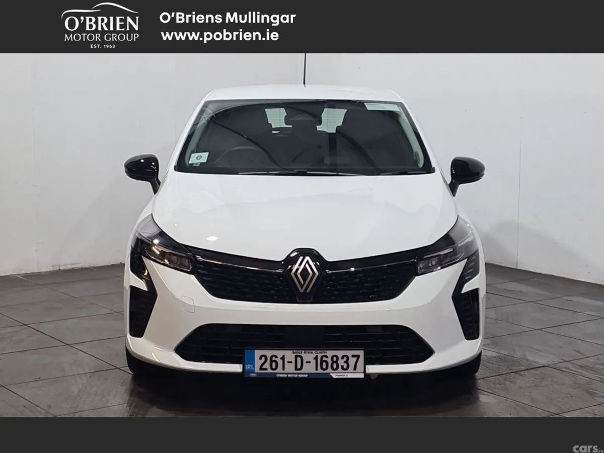 Renault Clio Hatchback, Petrol Hybrid, 2026, White