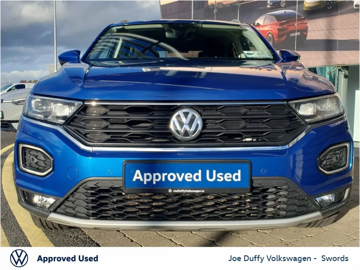 Volkswagen T-Roc SUV, Petrol, 2020, Blue