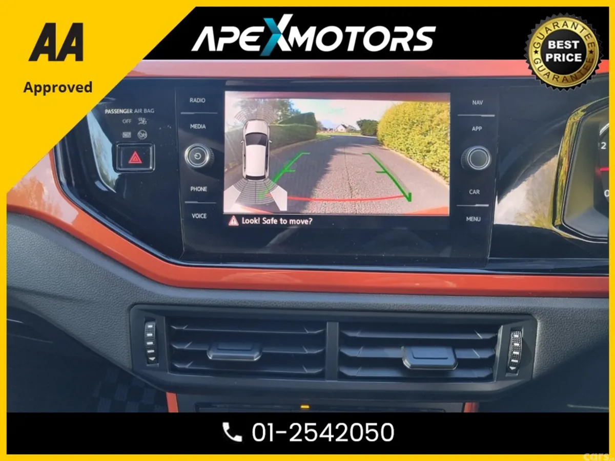 Volkswagen Polo Hatchback, Petrol, 2019, Orange