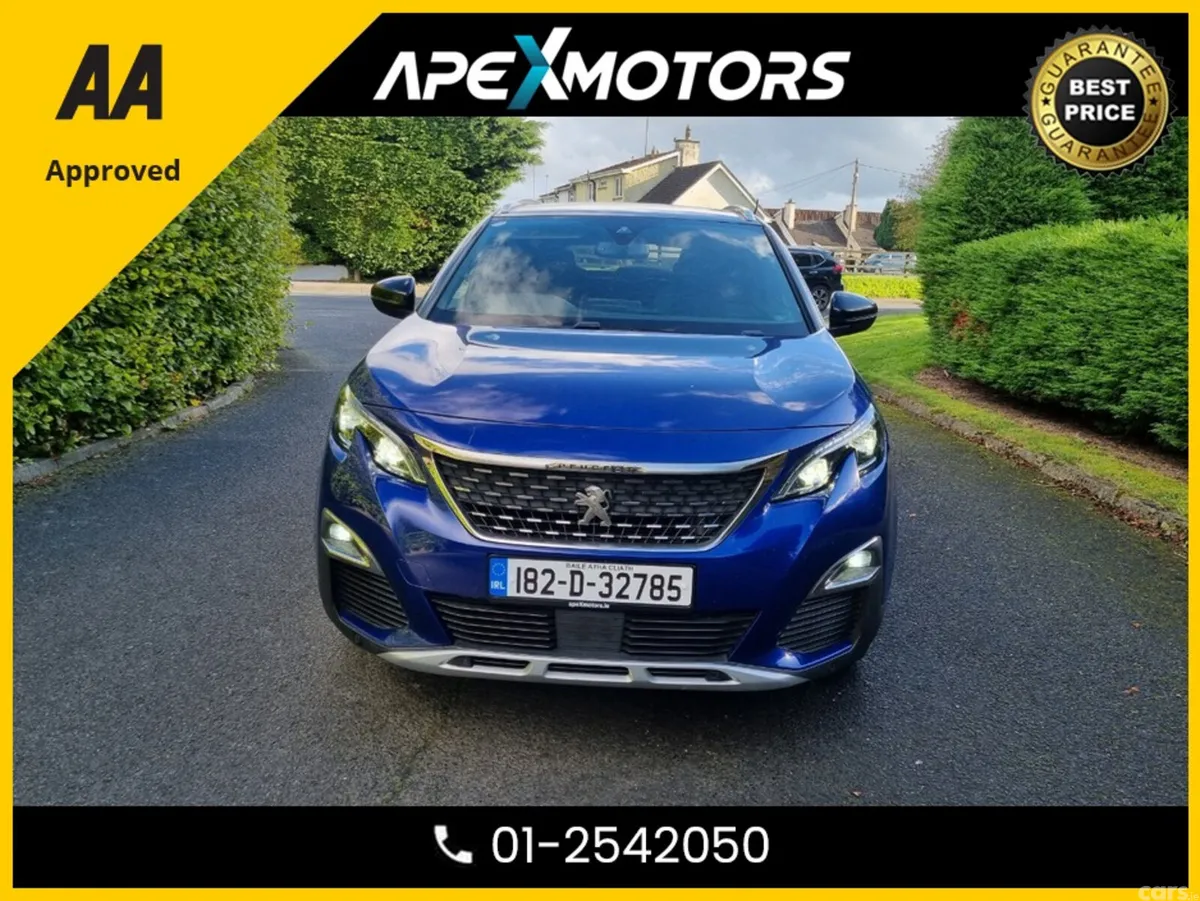 Peugeot 3008 SUV, Diesel, 2018, Blue