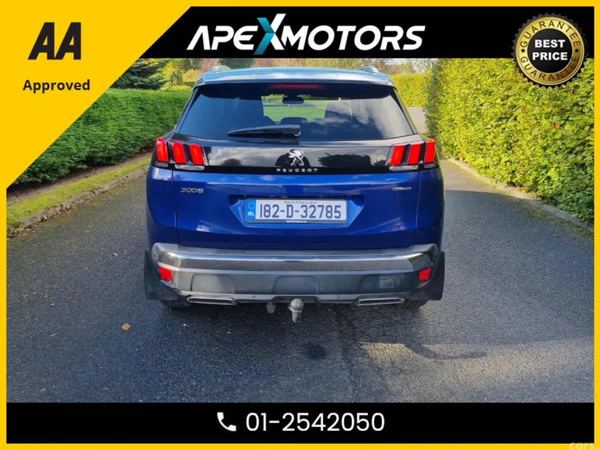Peugeot 3008 SUV, Diesel, 2018, Blue