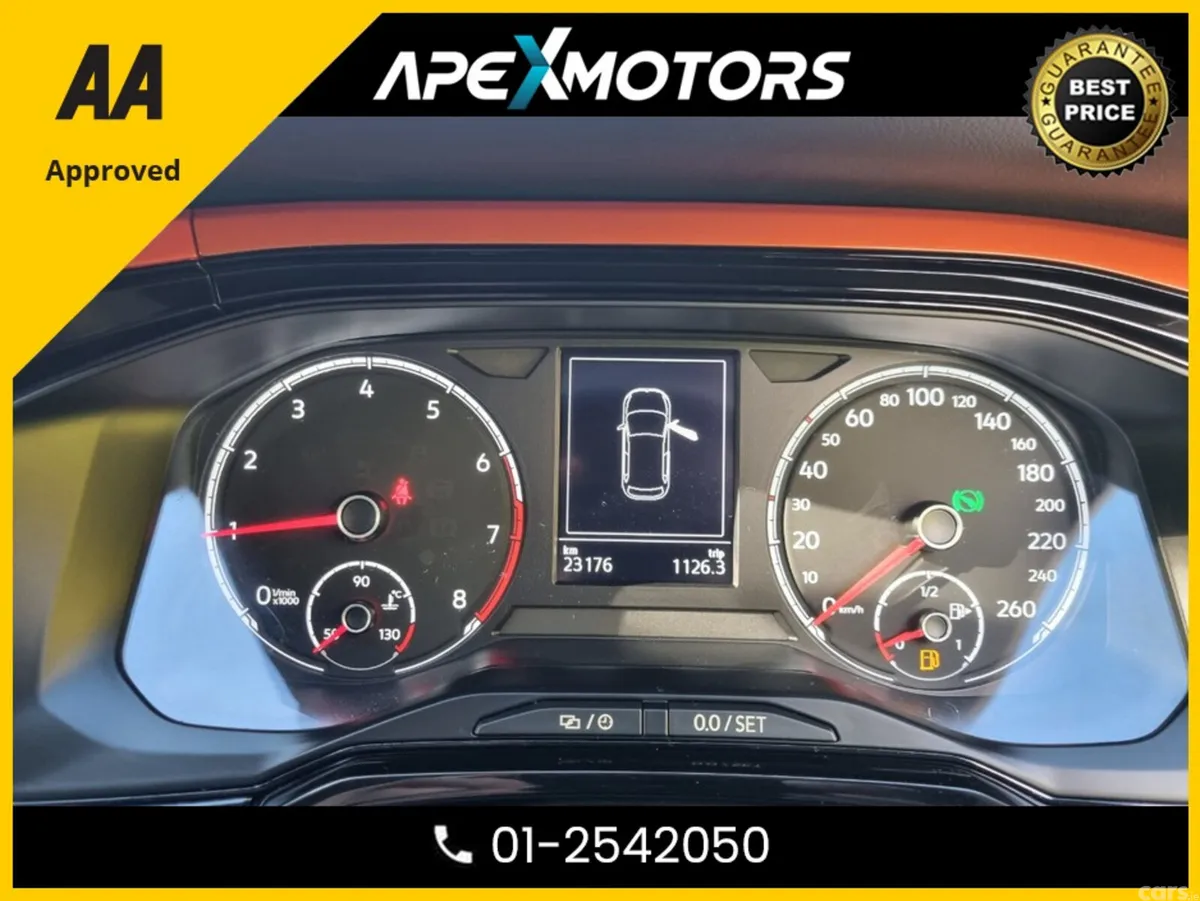 Volkswagen Polo Hatchback, Petrol, 2019, Orange