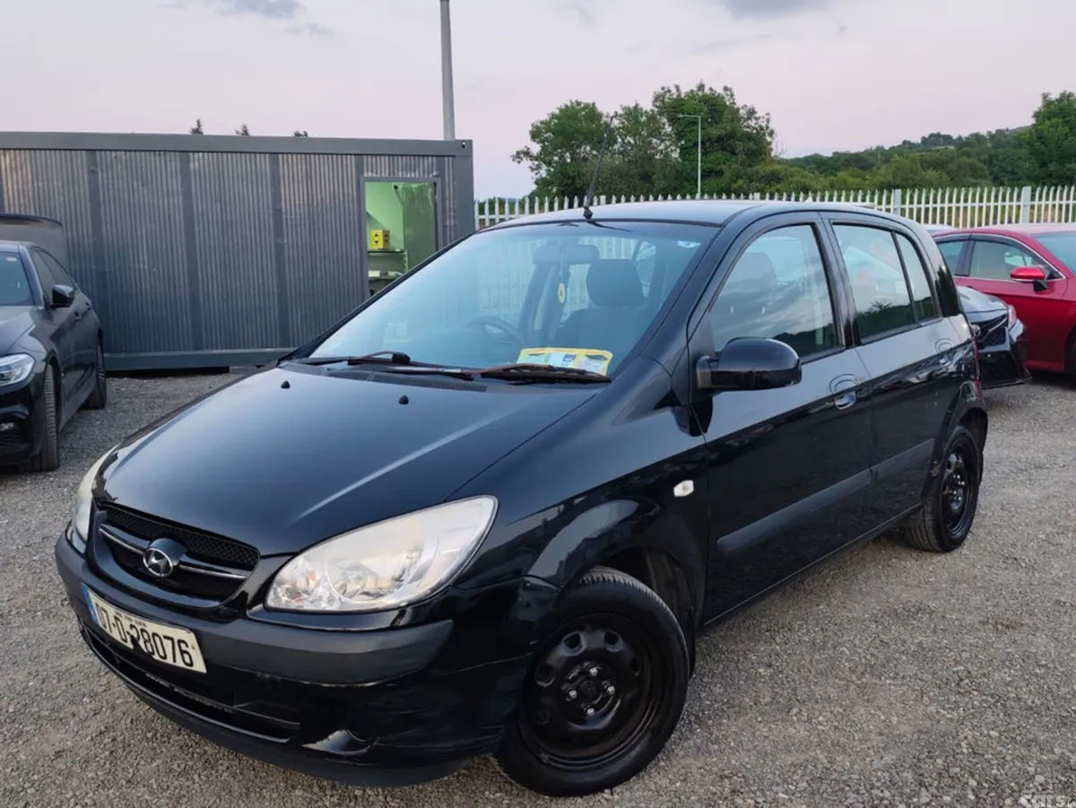 Hyundai Getz Hatchback, Petrol, 2007, Black