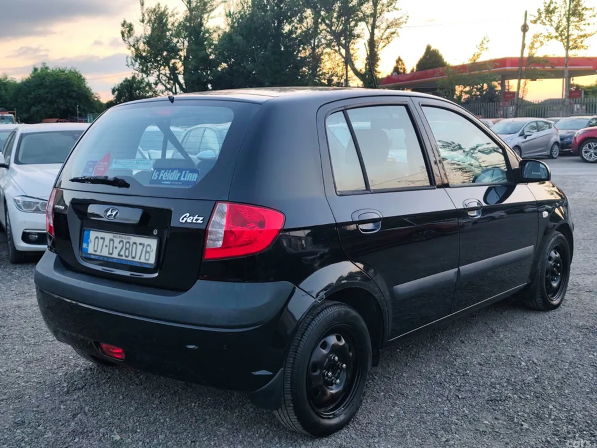 Hyundai Getz Hatchback, Petrol, 2007, Black