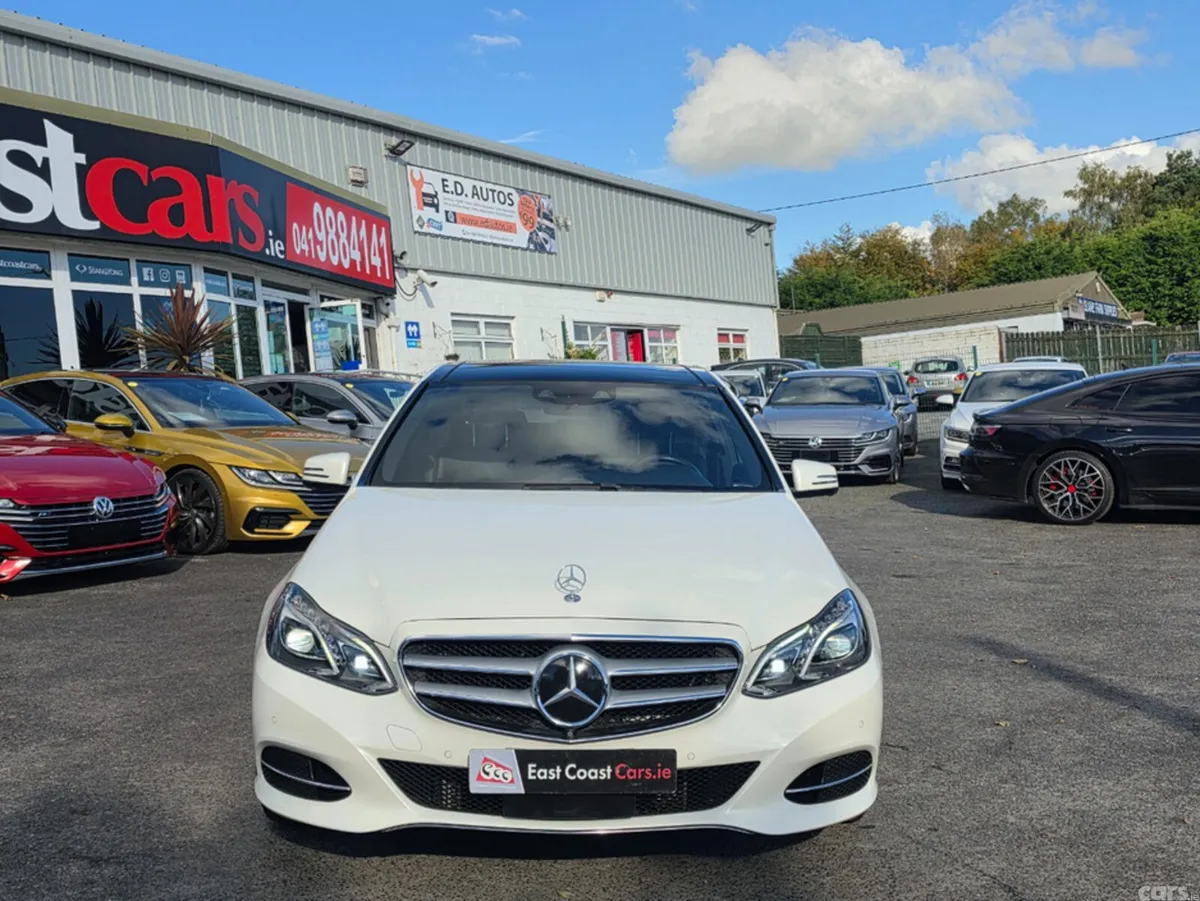 Mercedes-Benz E-Class Saloon, Petrol Hybrid, 2015, White