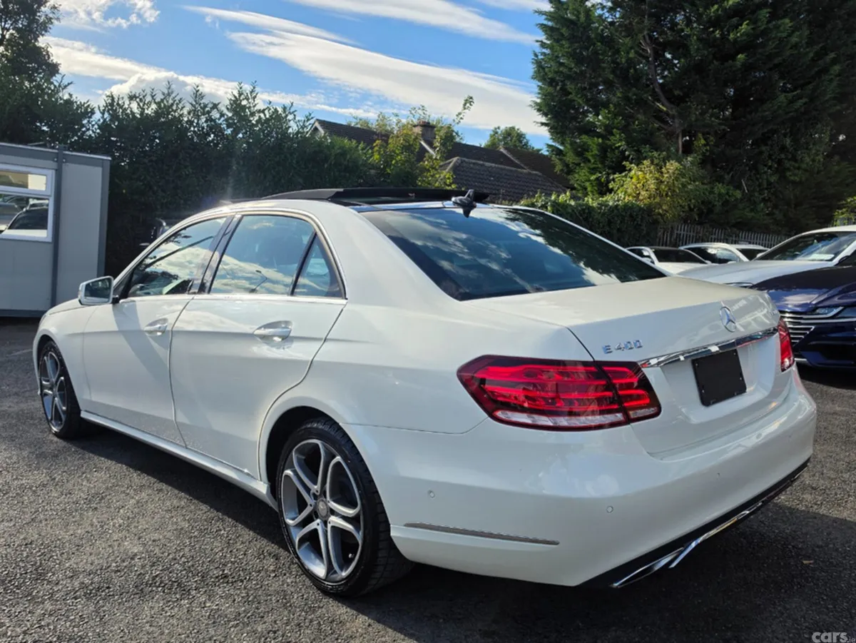 Mercedes-Benz E-Class Saloon, Petrol Hybrid, 2015, White