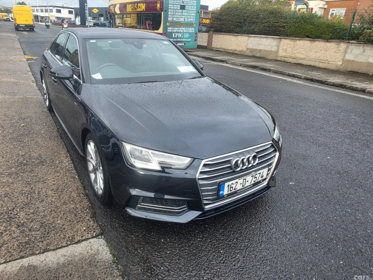 Audi A4 Saloon, Diesel, 2016, Blue