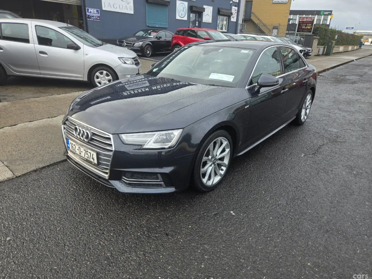 Audi A4 Saloon, Diesel, 2016, Blue