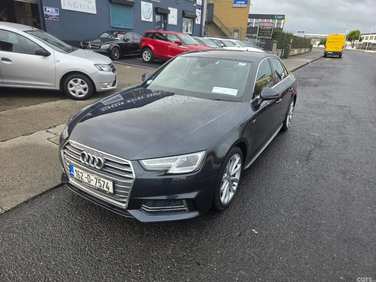Audi A4 Saloon, Diesel, 2016, Blue