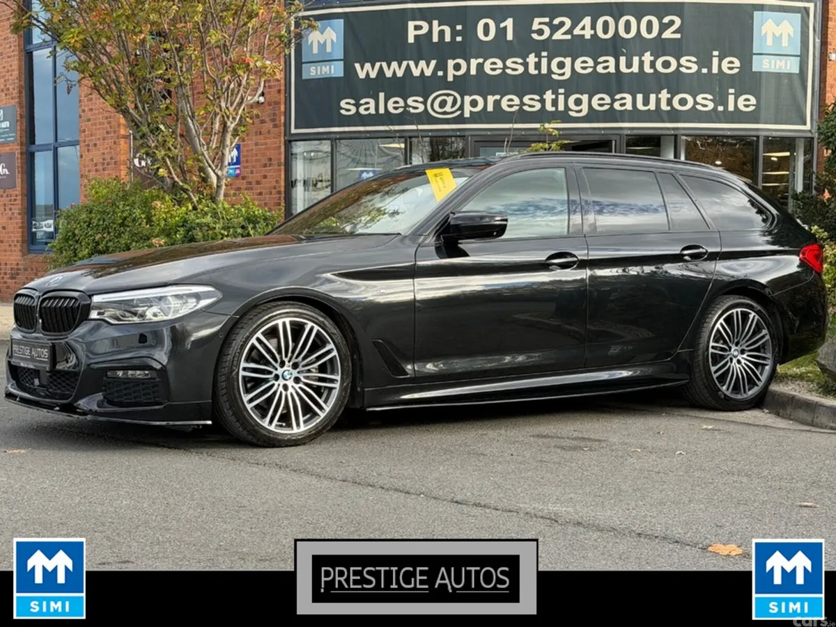 BMW 5-Series Estate, Diesel, 2019, Black
