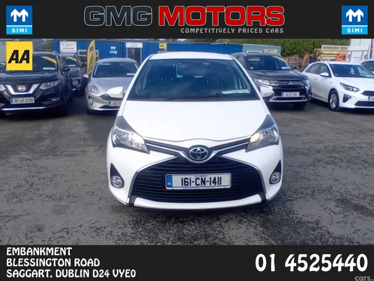 Toyota Yaris Hatchback, Petrol, 2016, White