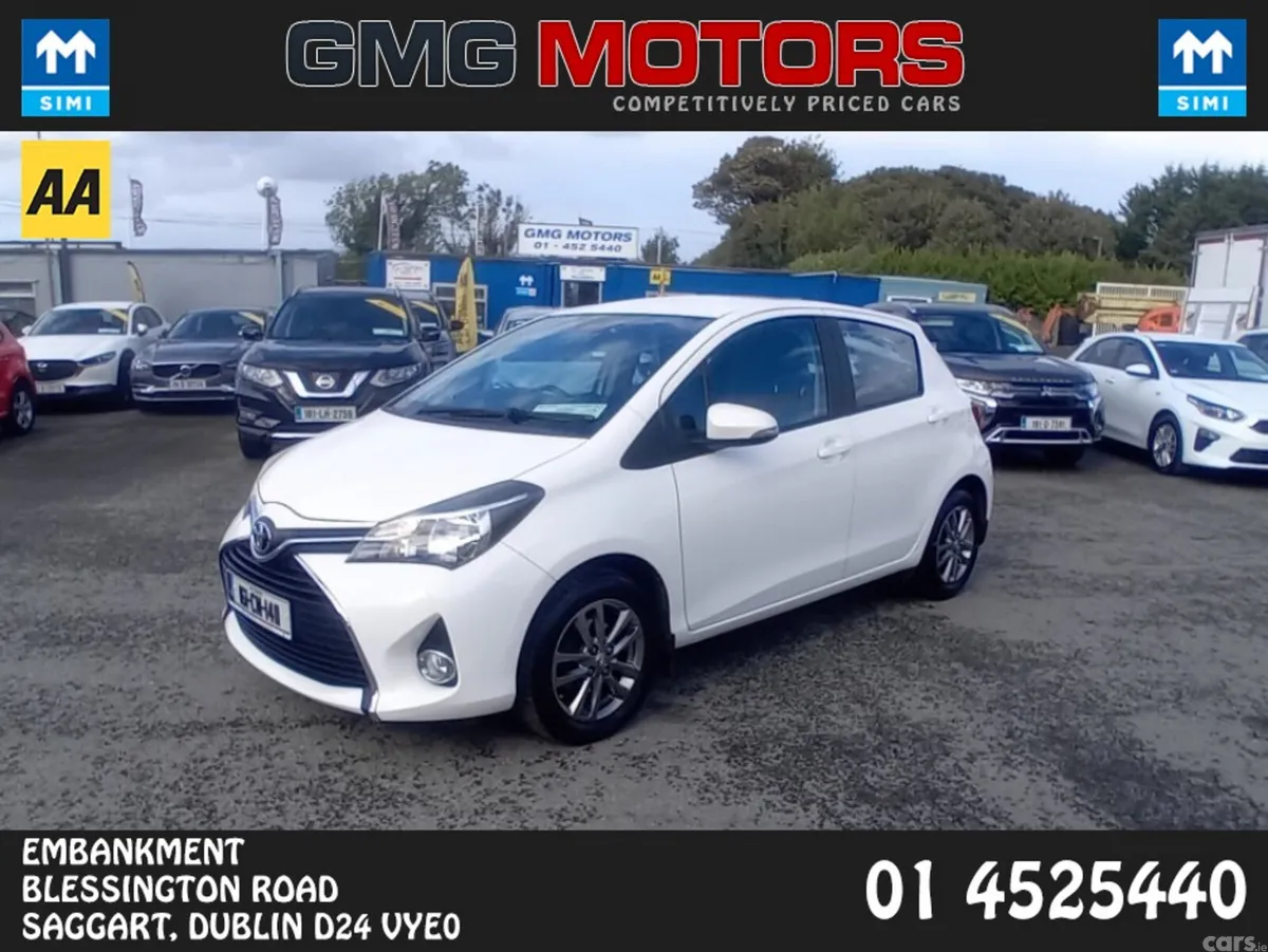 Toyota Yaris Hatchback, Petrol, 2016, White