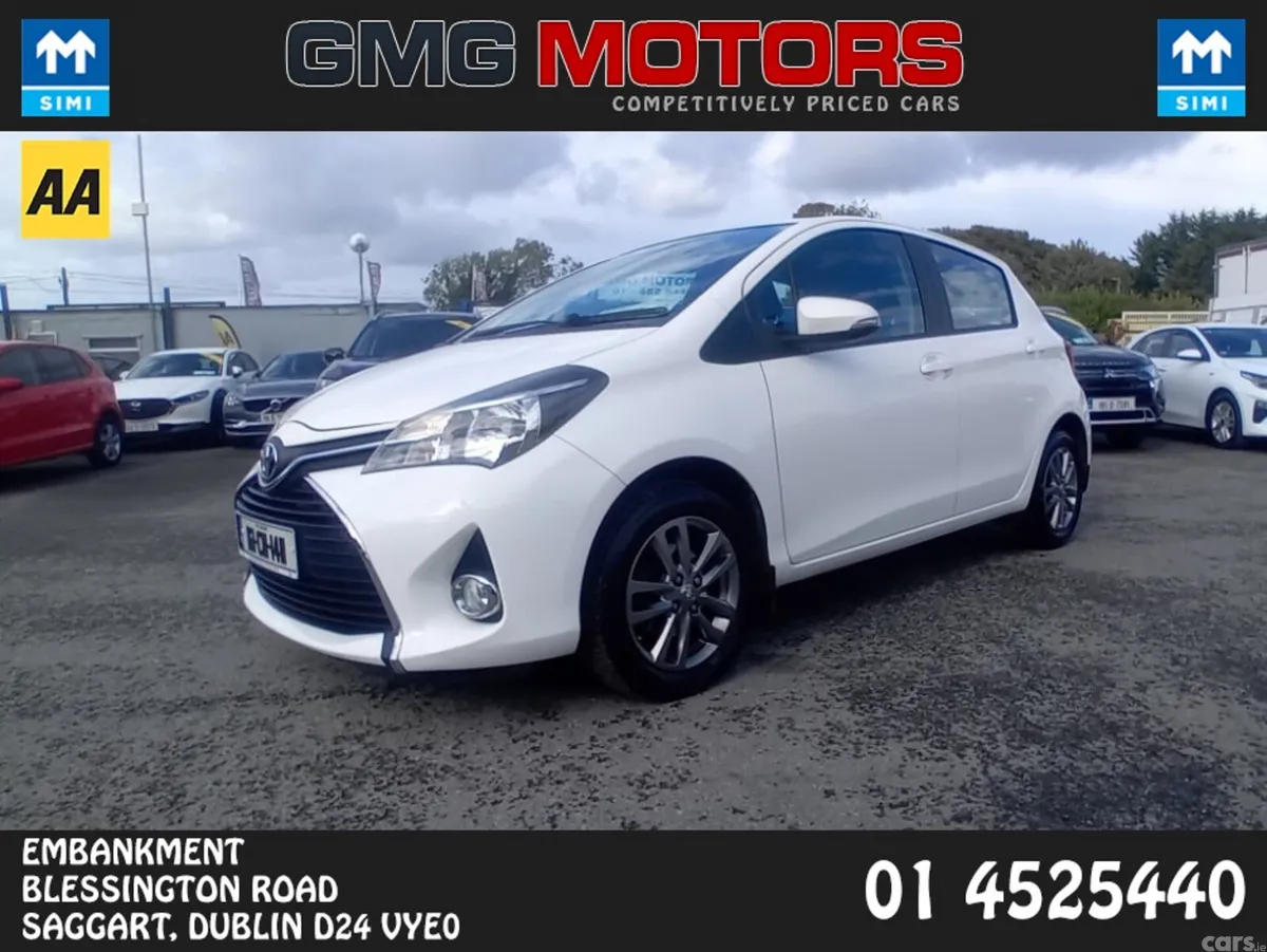 Toyota Yaris Hatchback, Petrol, 2016, White