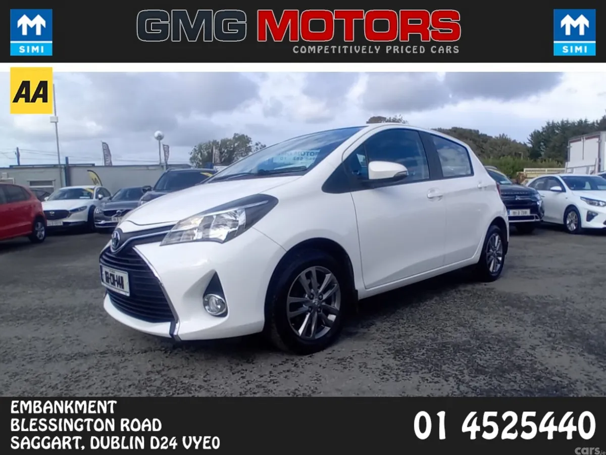 Toyota Yaris Hatchback, Petrol, 2016, White