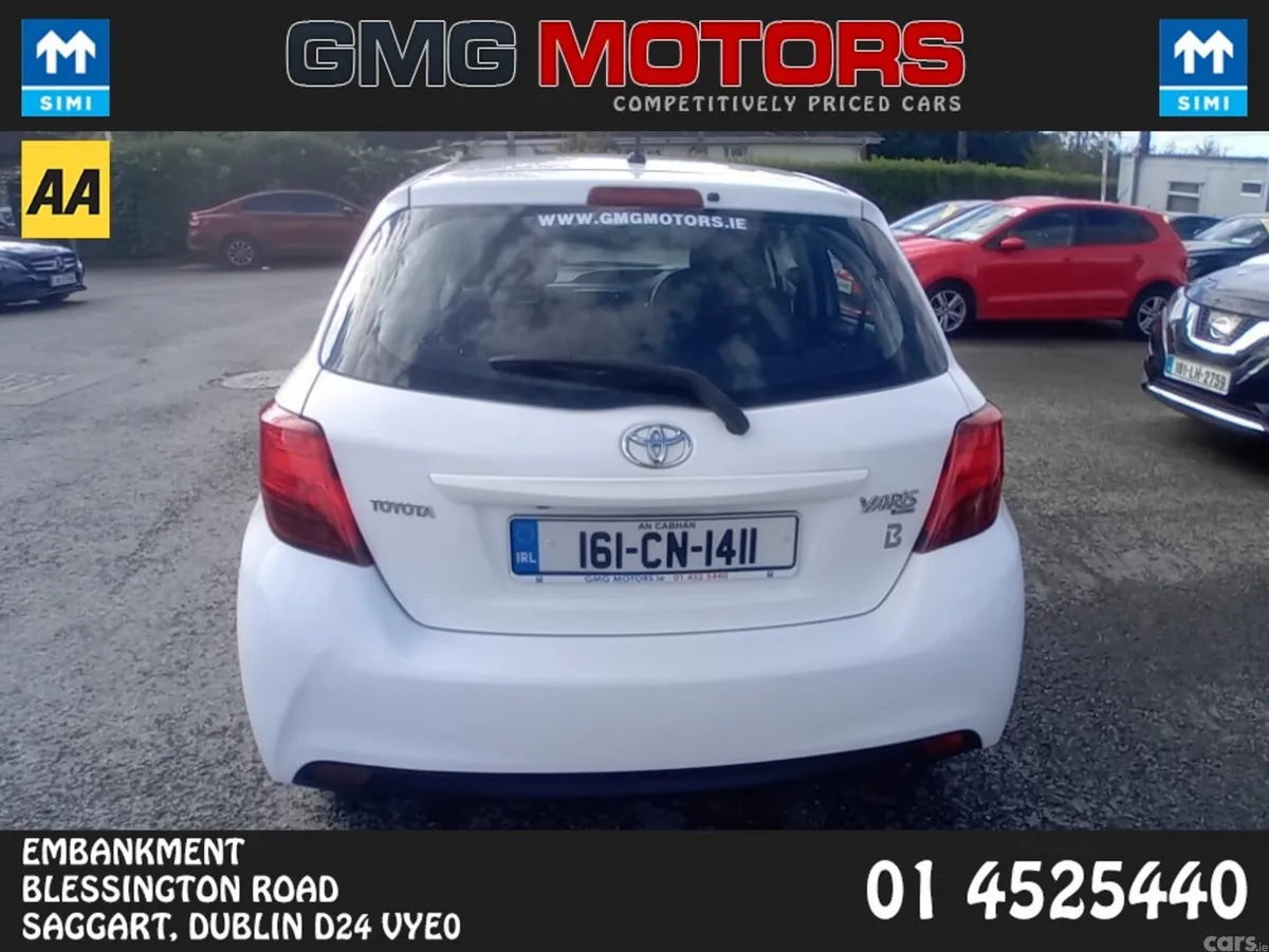 Toyota Yaris Hatchback, Petrol, 2016, White