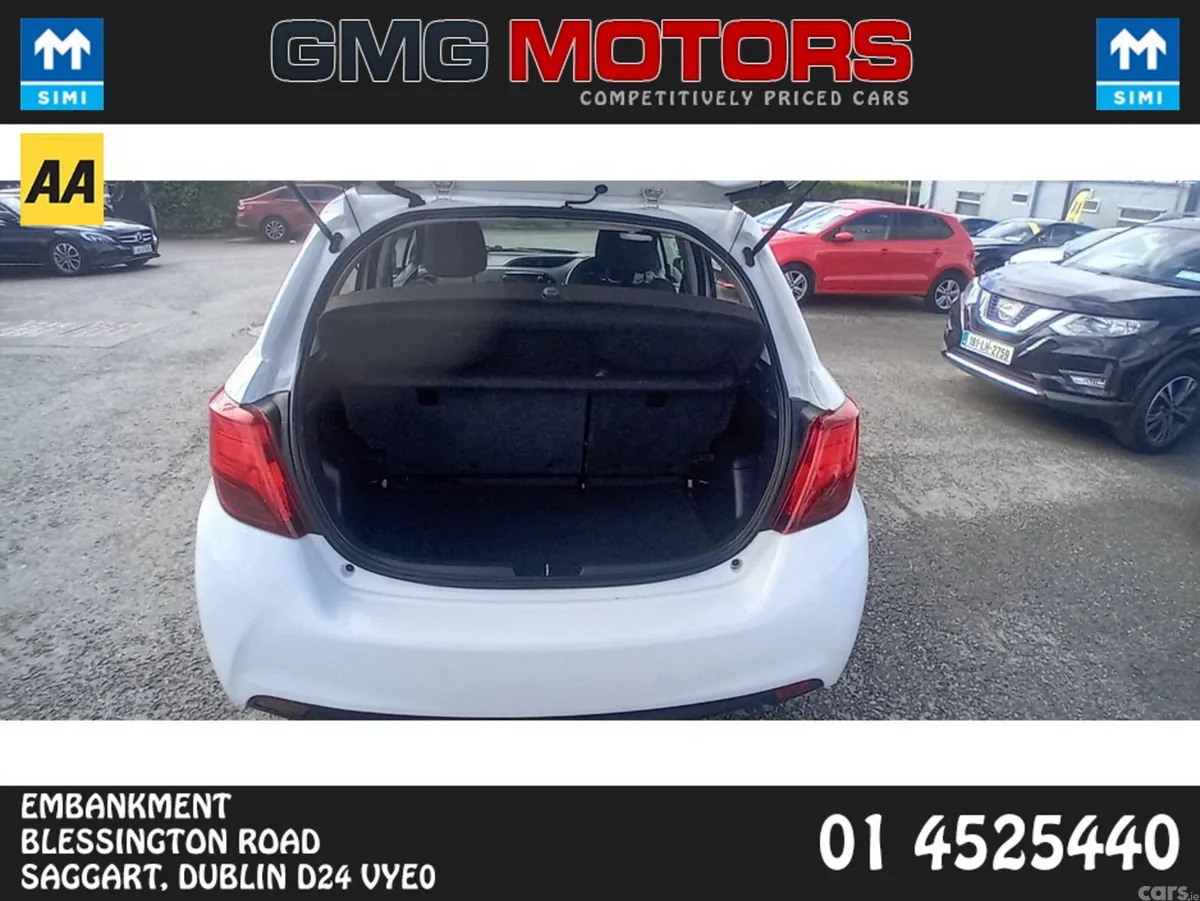 Toyota Yaris Hatchback, Petrol, 2016, White
