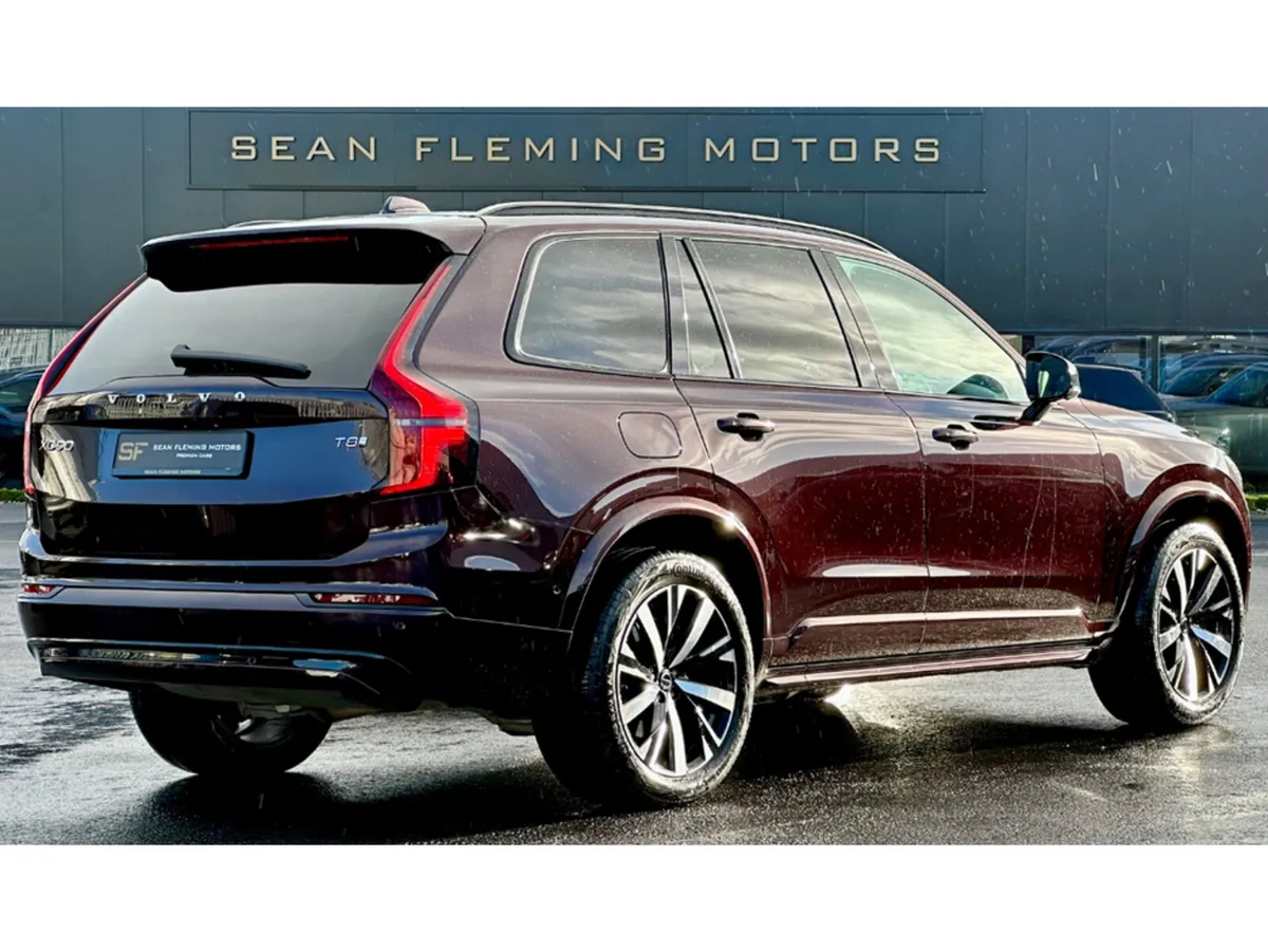 Volvo XC90 SUV, Petrol Plug-in Hybrid, 2025, Red