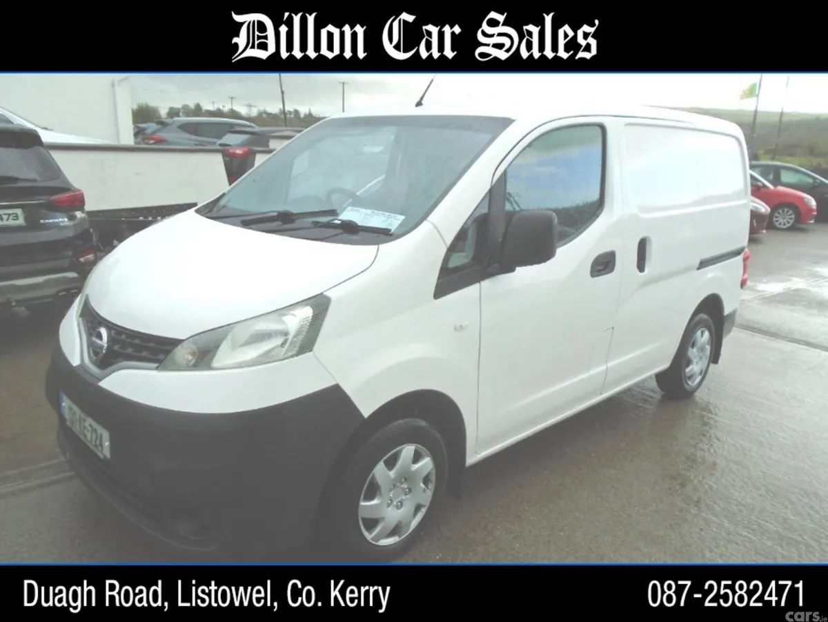 Nissan NV200 Van, Diesel, 2013, White