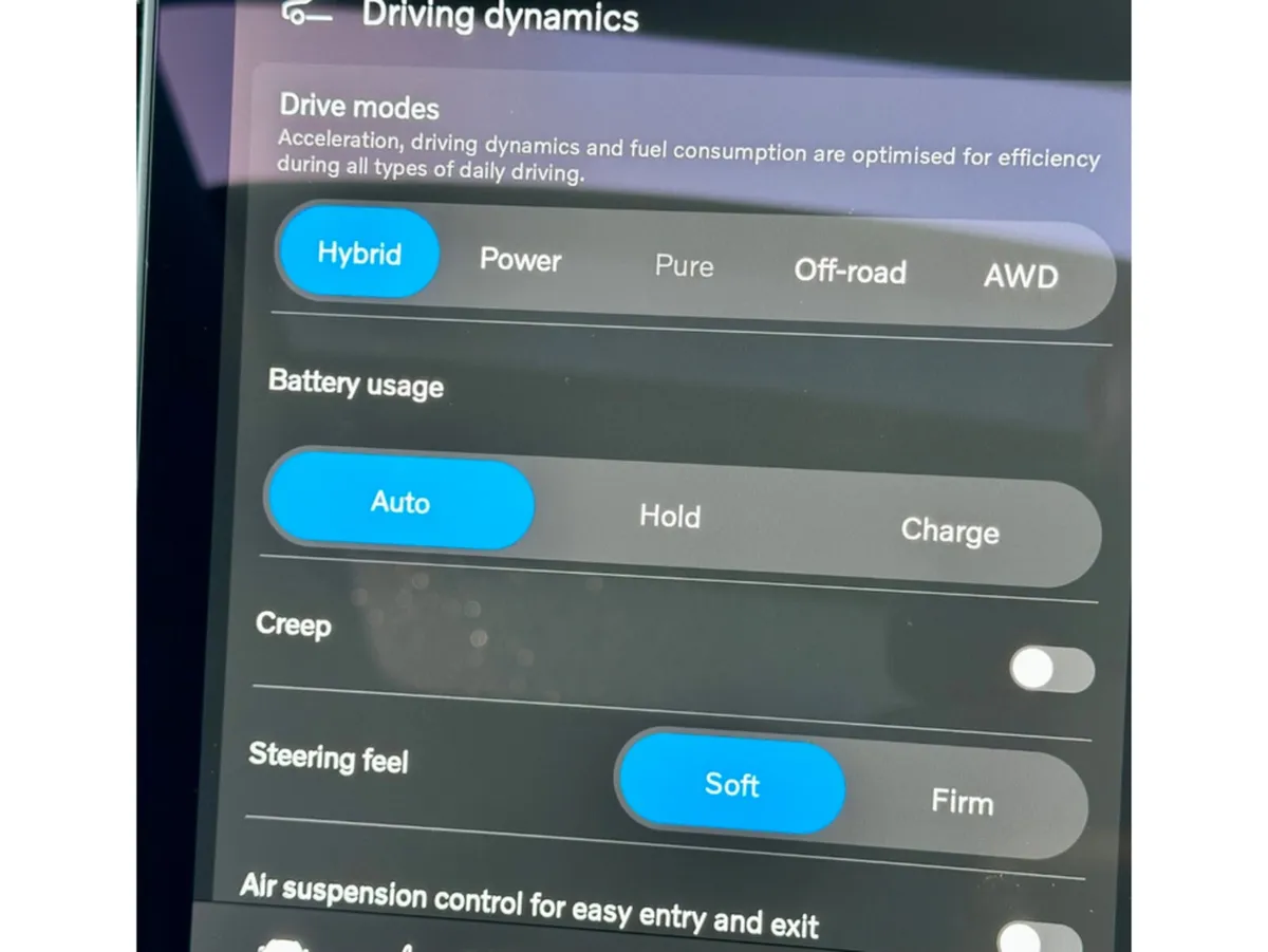 Volvo XC90 SUV, Petrol Plug-in Hybrid, 2025, Red