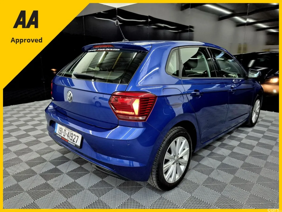 Volkswagen Polo Hatchback, Petrol, 2019, Blue