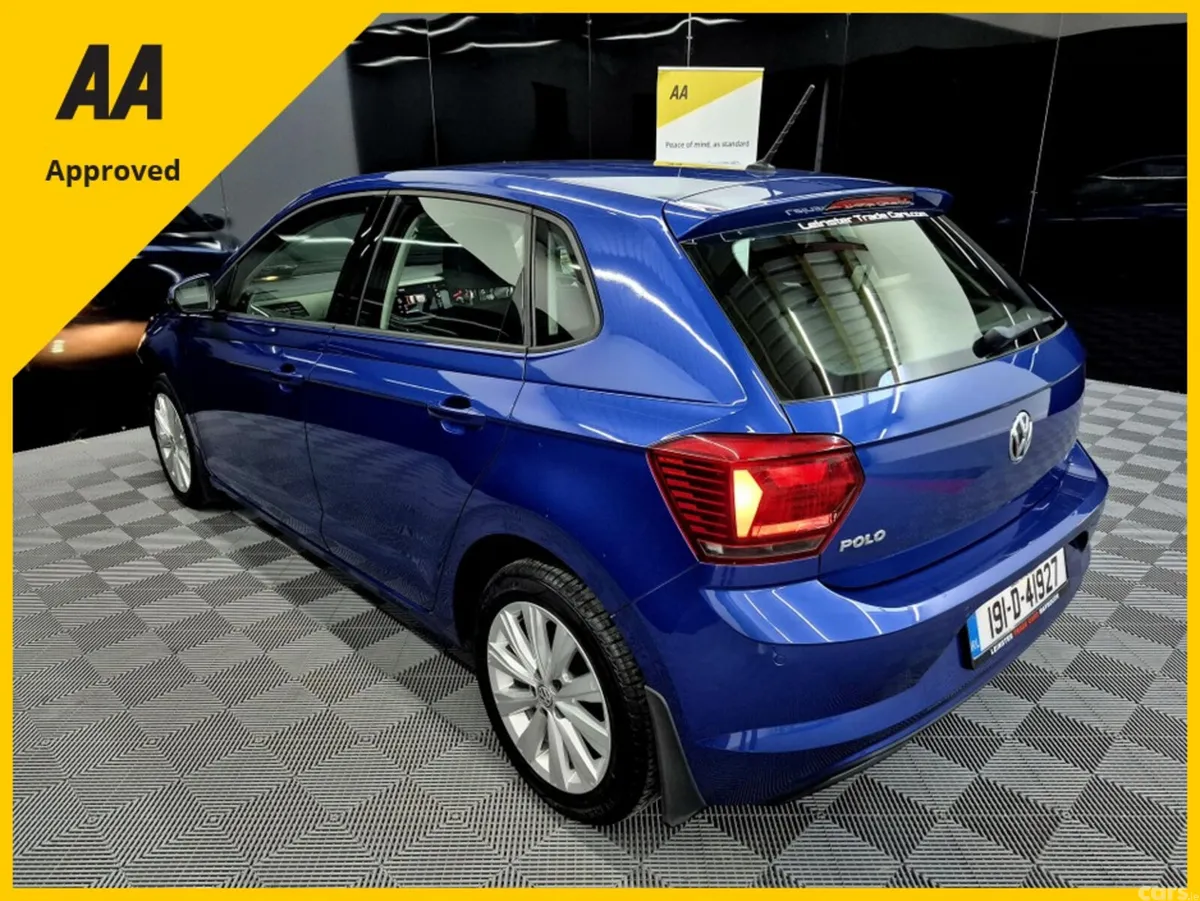 Volkswagen Polo Hatchback, Petrol, 2019, Blue