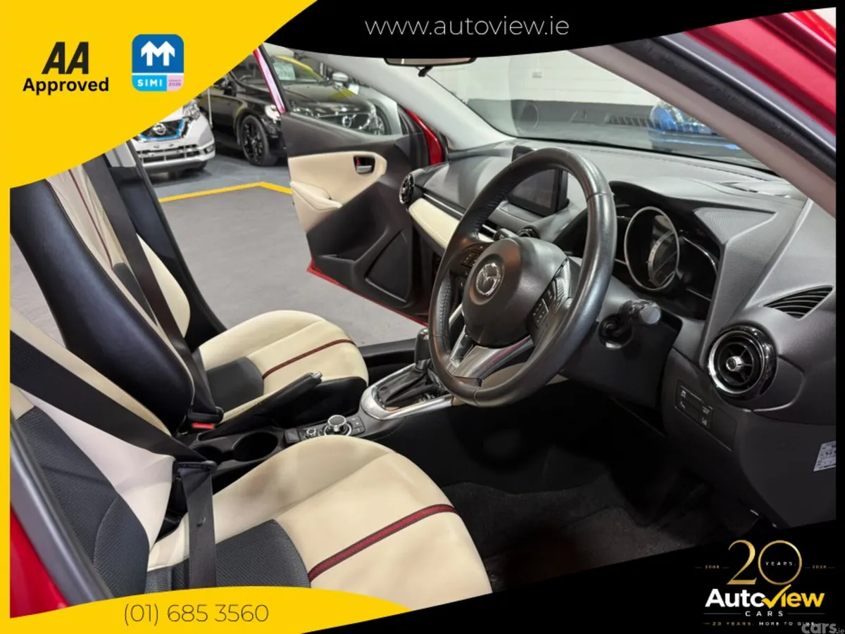 Mazda Demio Hatchback, Diesel, 2016, Red