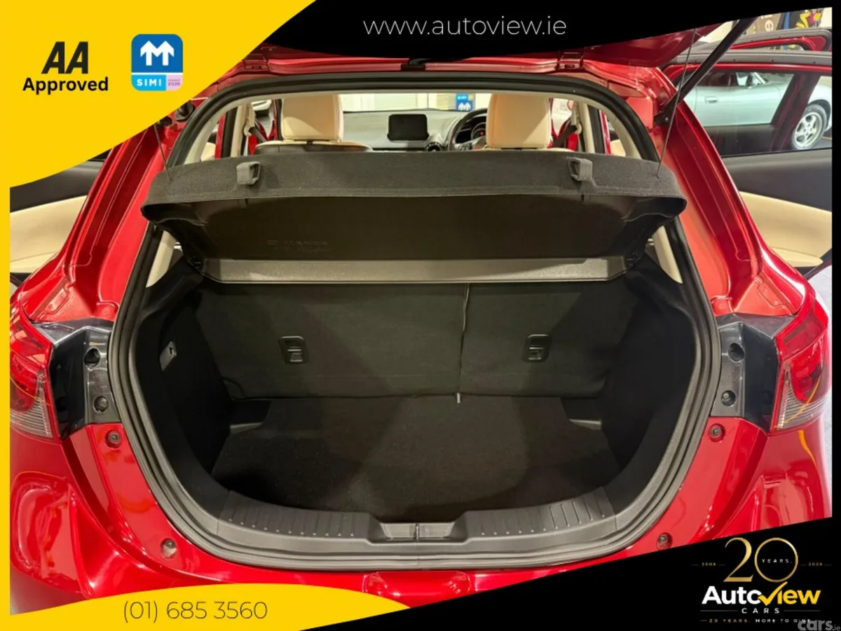 Mazda Demio Hatchback, Diesel, 2016, Red