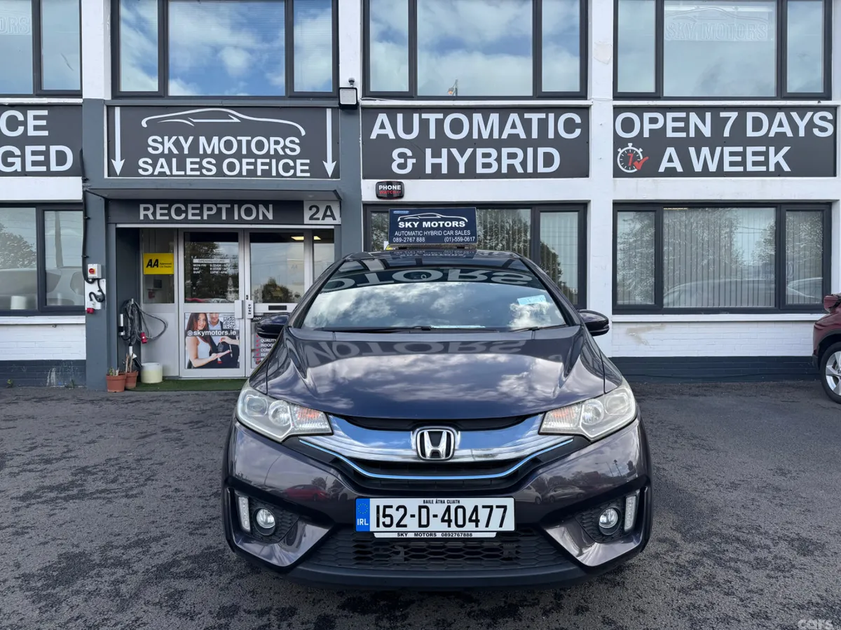 Honda Fit Hatchback, Petrol Hybrid, 2015, Black