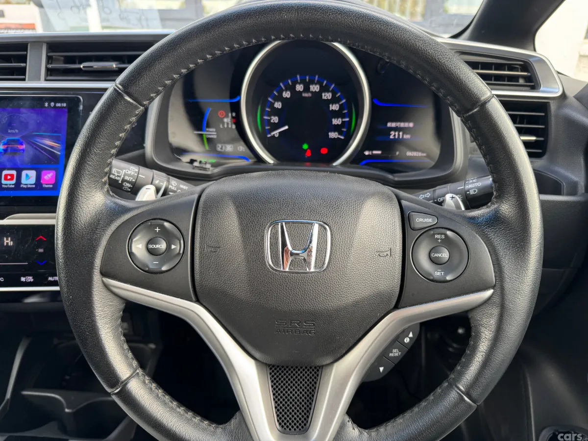 Honda Fit Hatchback, Petrol Hybrid, 2015, Black