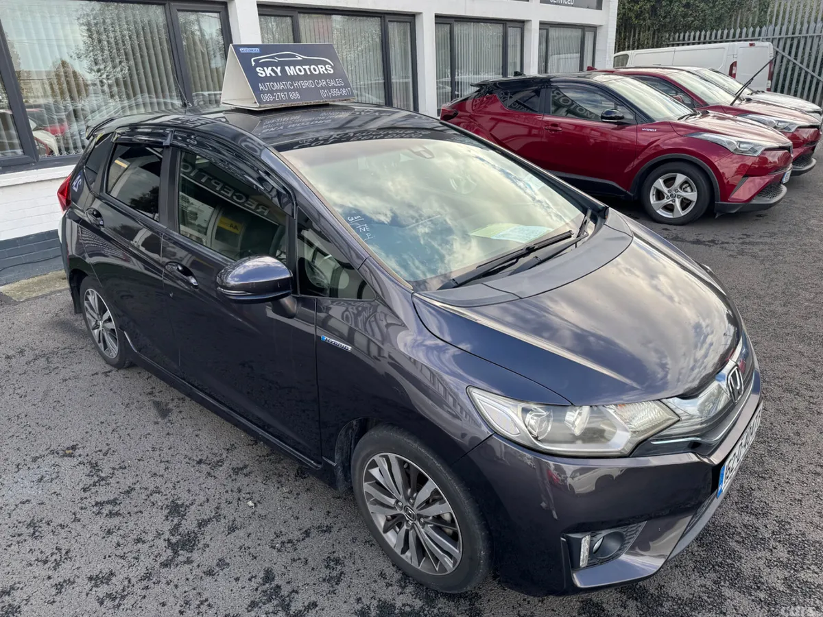Honda Fit Hatchback, Petrol Hybrid, 2015, Black