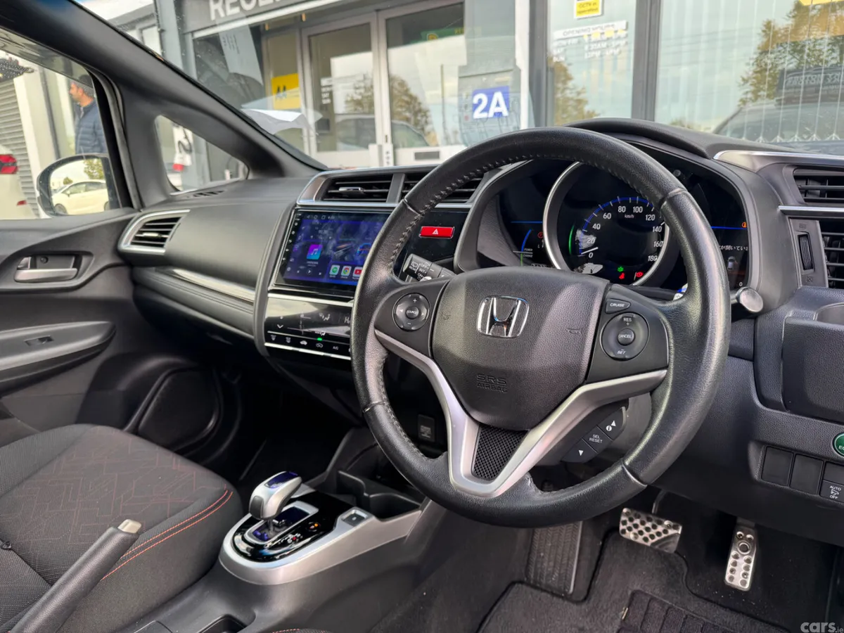 Honda Fit Hatchback, Petrol Hybrid, 2015, Black