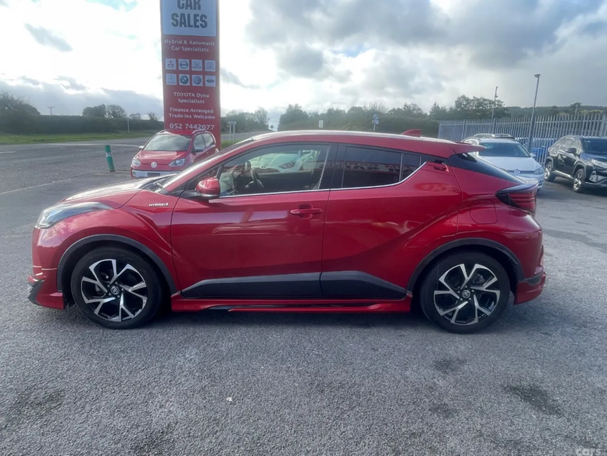 Toyota C-HR Hatchback, Petrol Hybrid, 2019, Red