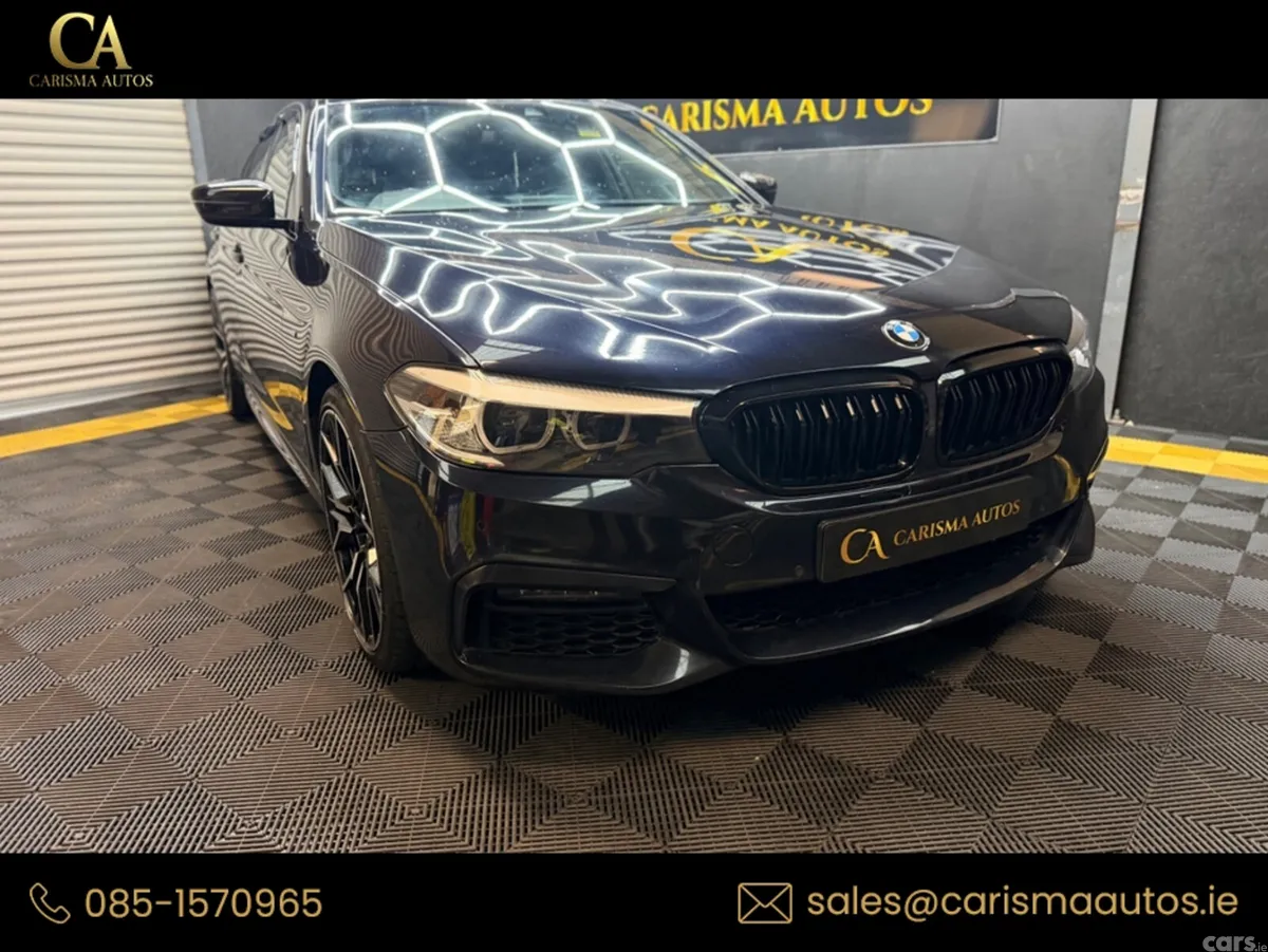 BMW 5-Series Saloon, Diesel, 2018, Black