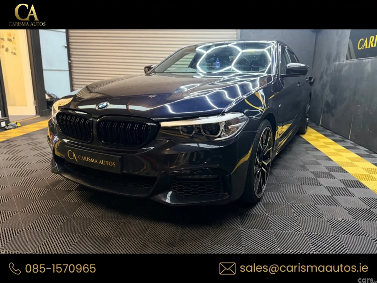 BMW 5-Series Saloon, Diesel, 2018, Black