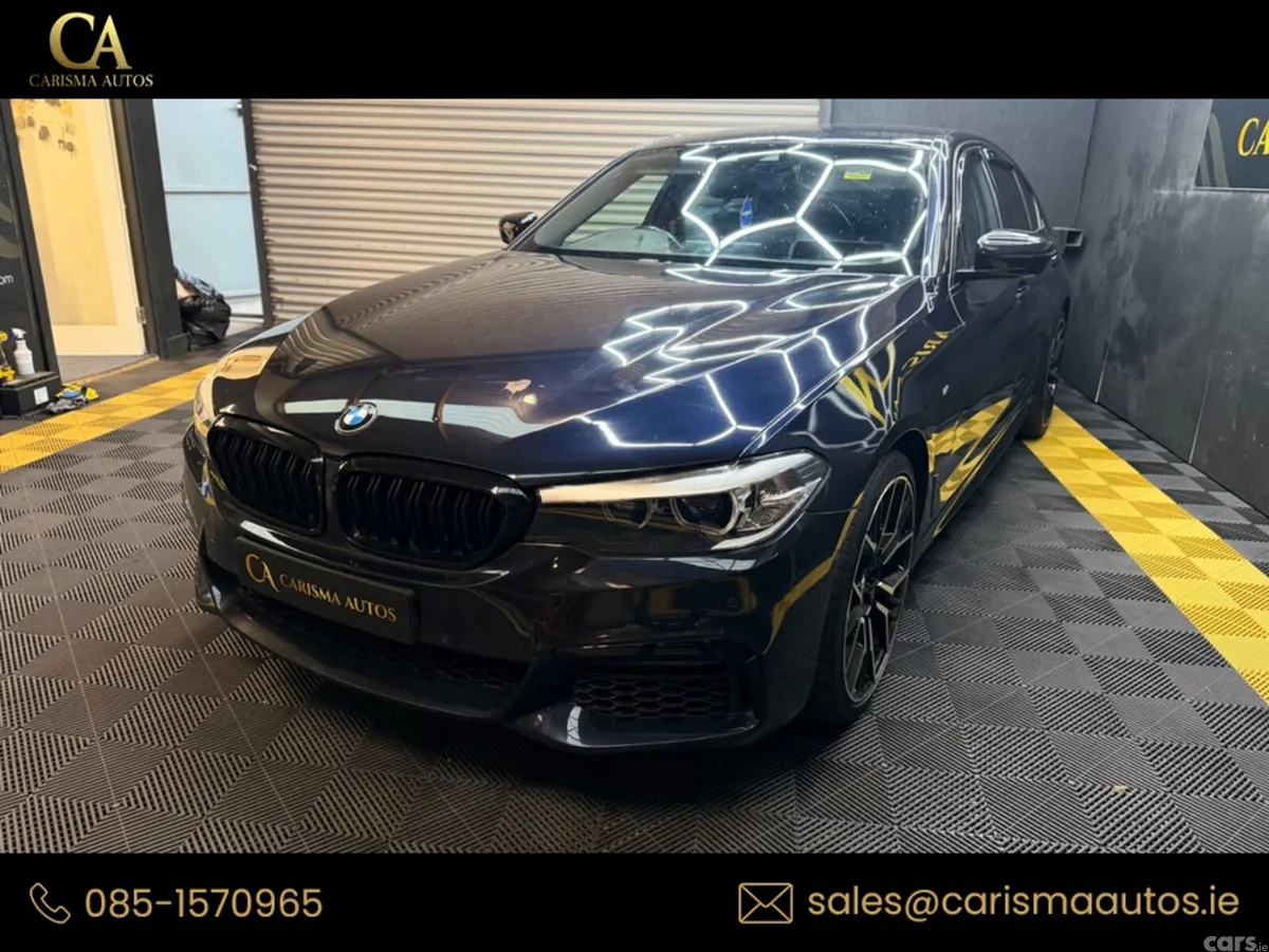 BMW 5-Series Saloon, Diesel, 2018, Black